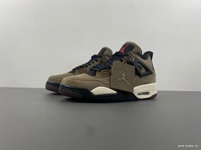 4 Air Retro TS Scott Travis x AJ4-882335 Brown Jordan 0604